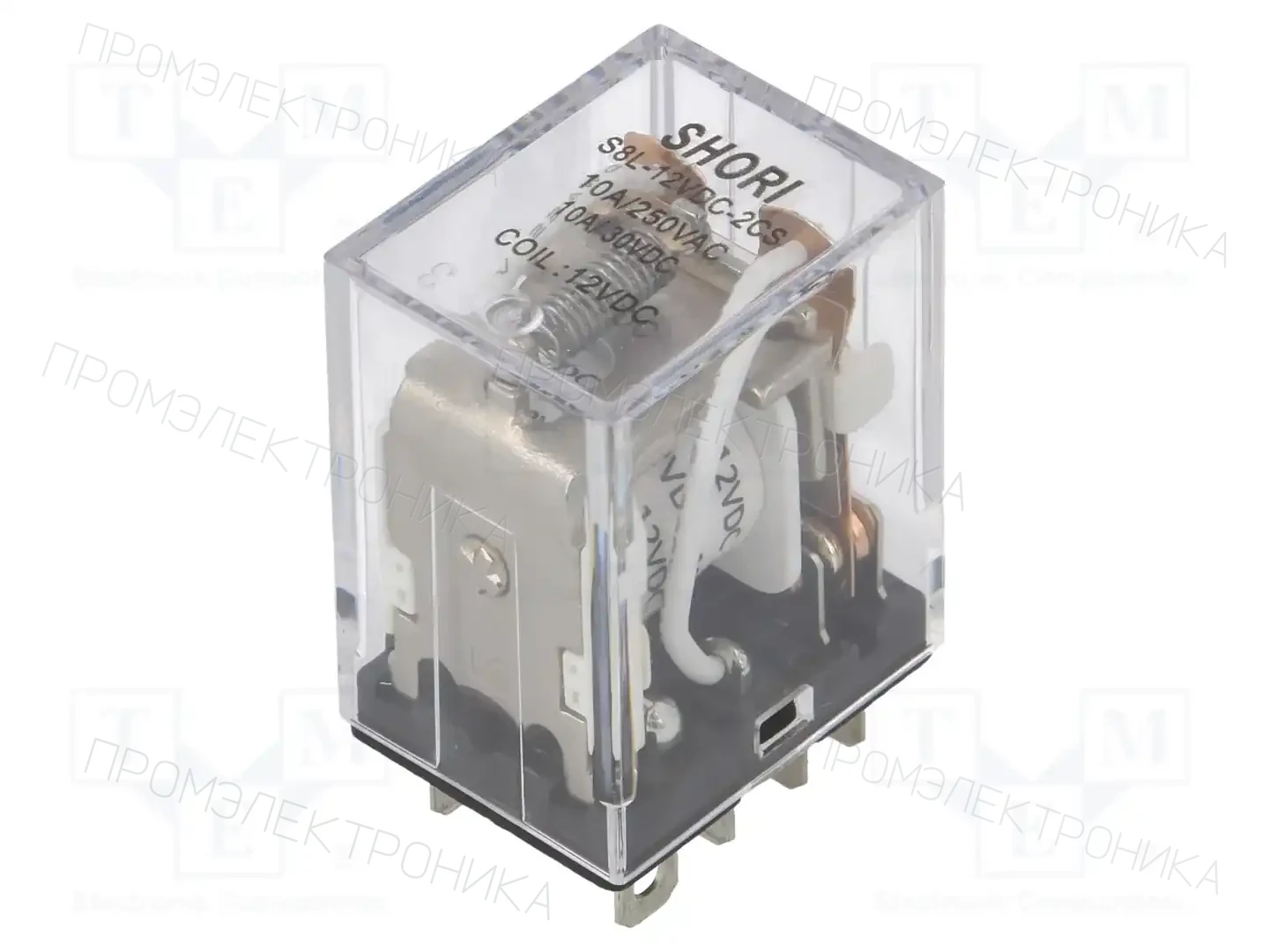 SHORI ELECTRIC S8L-12VDC-2CS — Реле электромагн. промышленные
