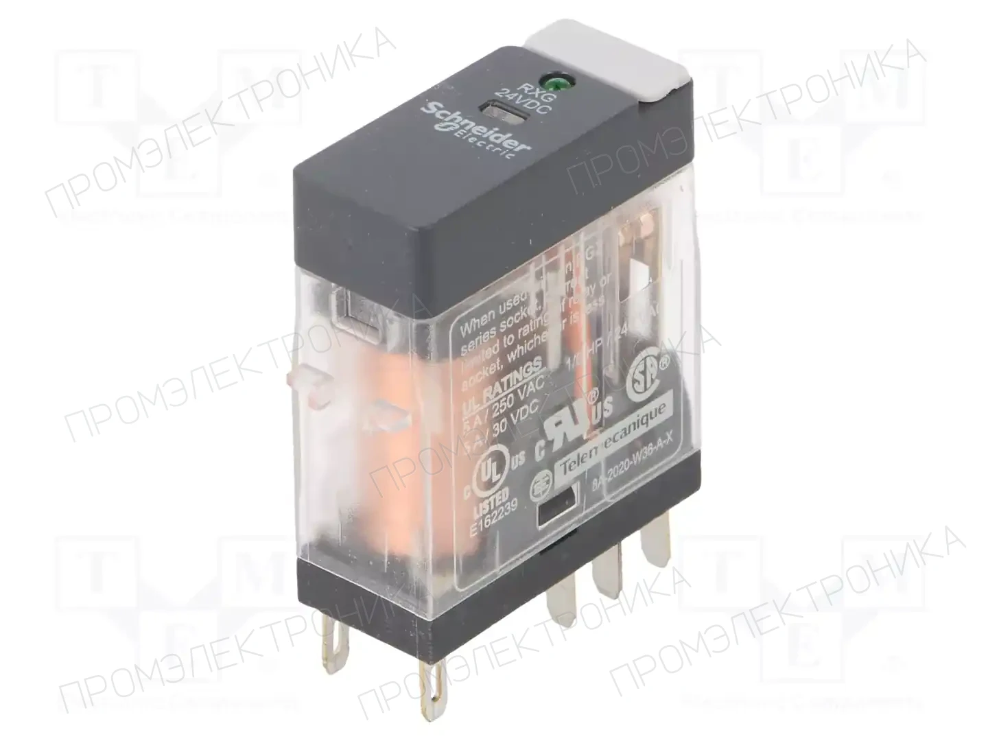 SCHNEIDER ELECTRIC RXG23BD — Реле электромагн. миниатюрные