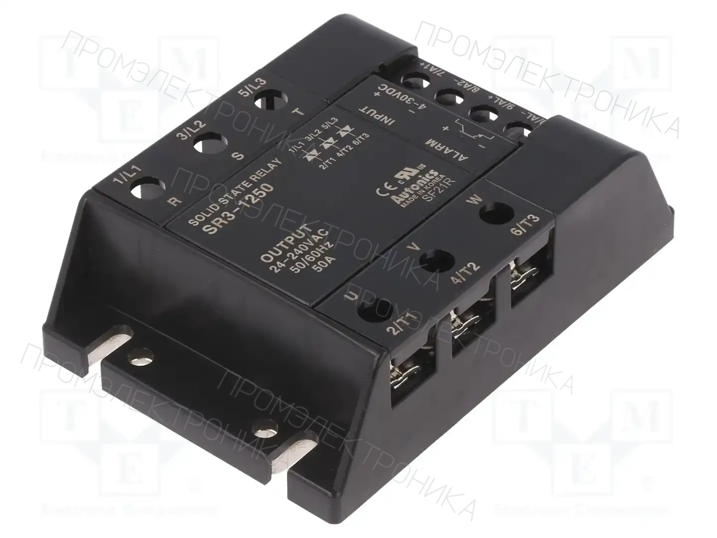 AUTONICS SR3-1250 — Реле SSR трехфазные