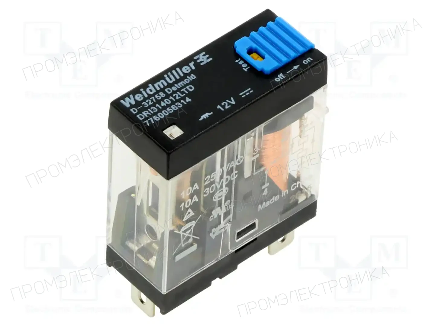 WEIDMÜLLER 7760056314 — Реле электромагн. промышленные
