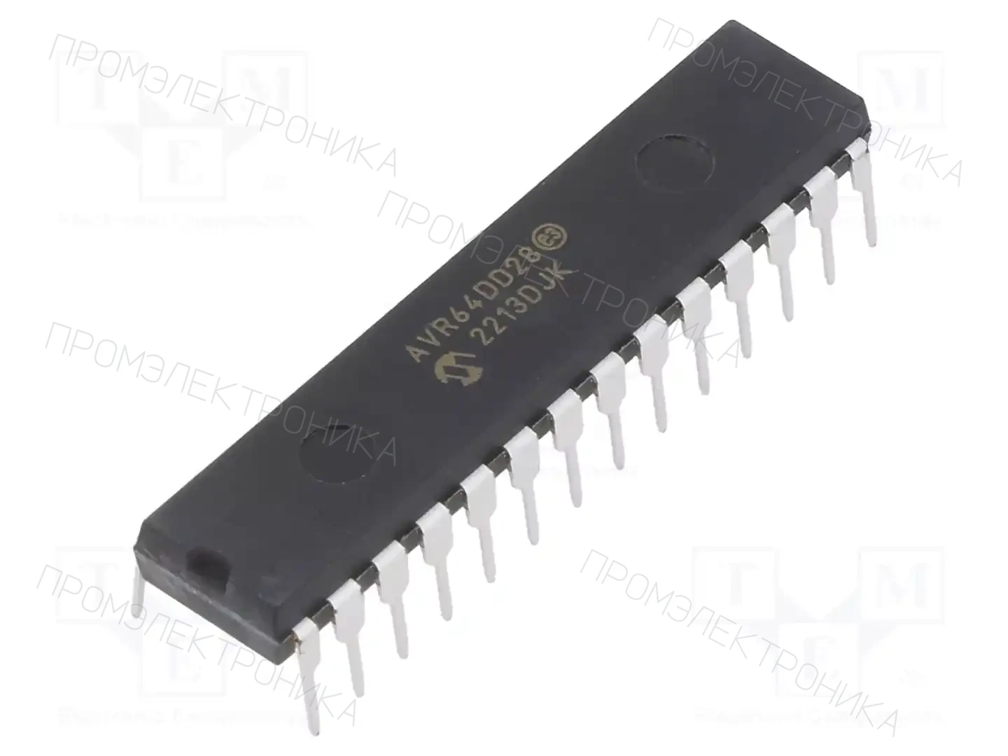 Microchip Technology AVR64DD28-I/SP — Линейка AVR 8-bit