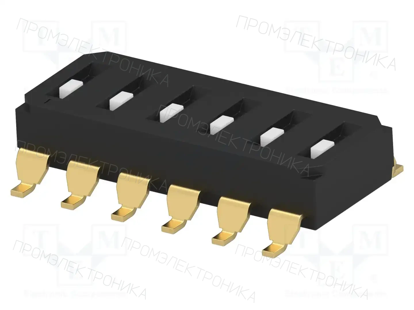 TE Connectivity EDS06SGRSTU04Q — Переключатели типа Dip-Switch