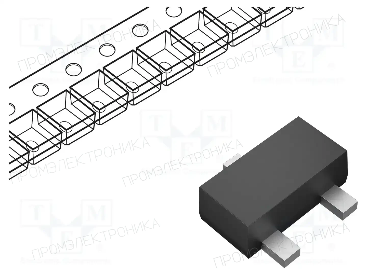 onsemi UESD5.0DT5G — Диоды защитные - сборки