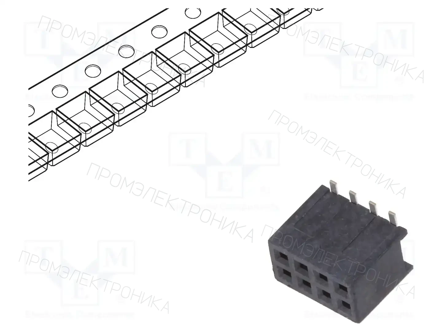 AMPHENOL COMMUNICATIONS SOLUTIONS 20021321-00008C4LF — Штекерные планки и гнезда