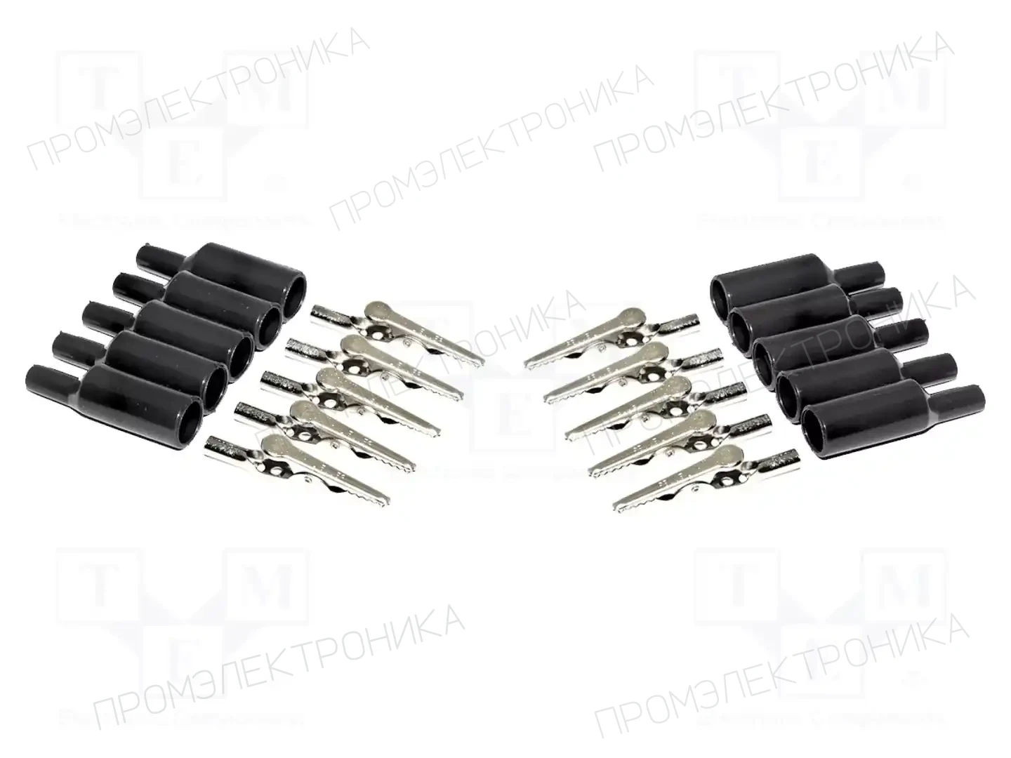 MUELLER ELECTRIC BU-P2240-0 — Зажимы крокодил 4мм