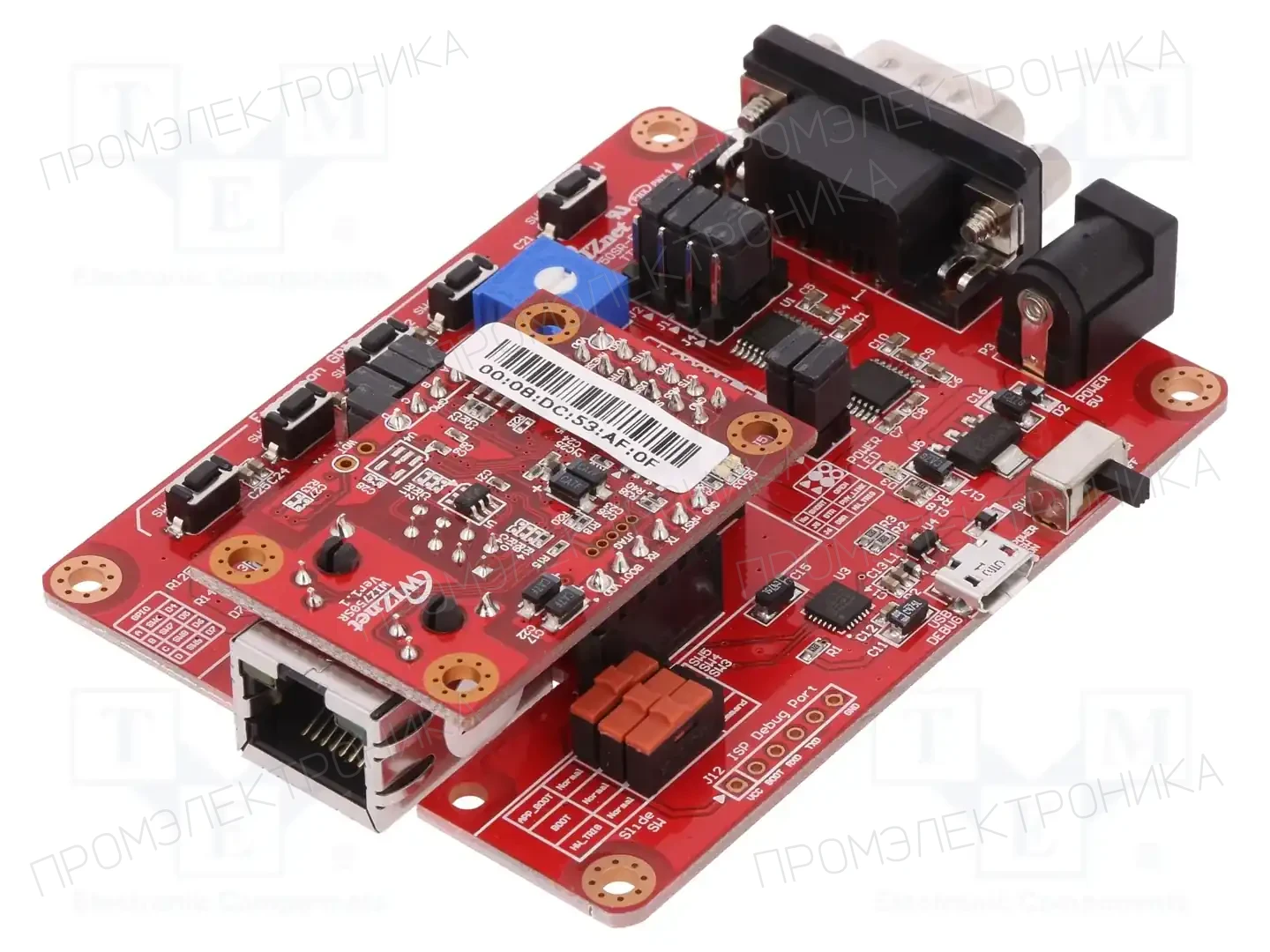 WIZNET WIZ750SR-232-EVB — Комплекти для передачи данных