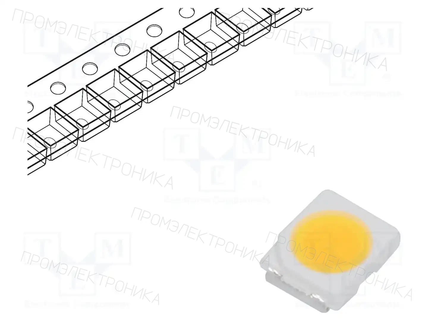REFOND RF-IMHI30DS-HH-F — Светодиоды SMD белые