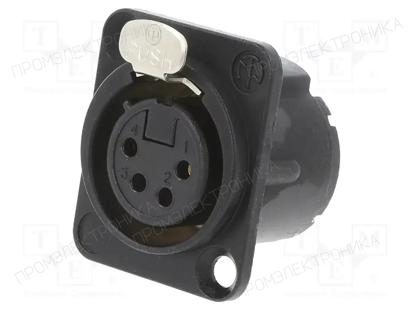 NEUTRIK NC4FD-LX-B — Разъeмы XLR