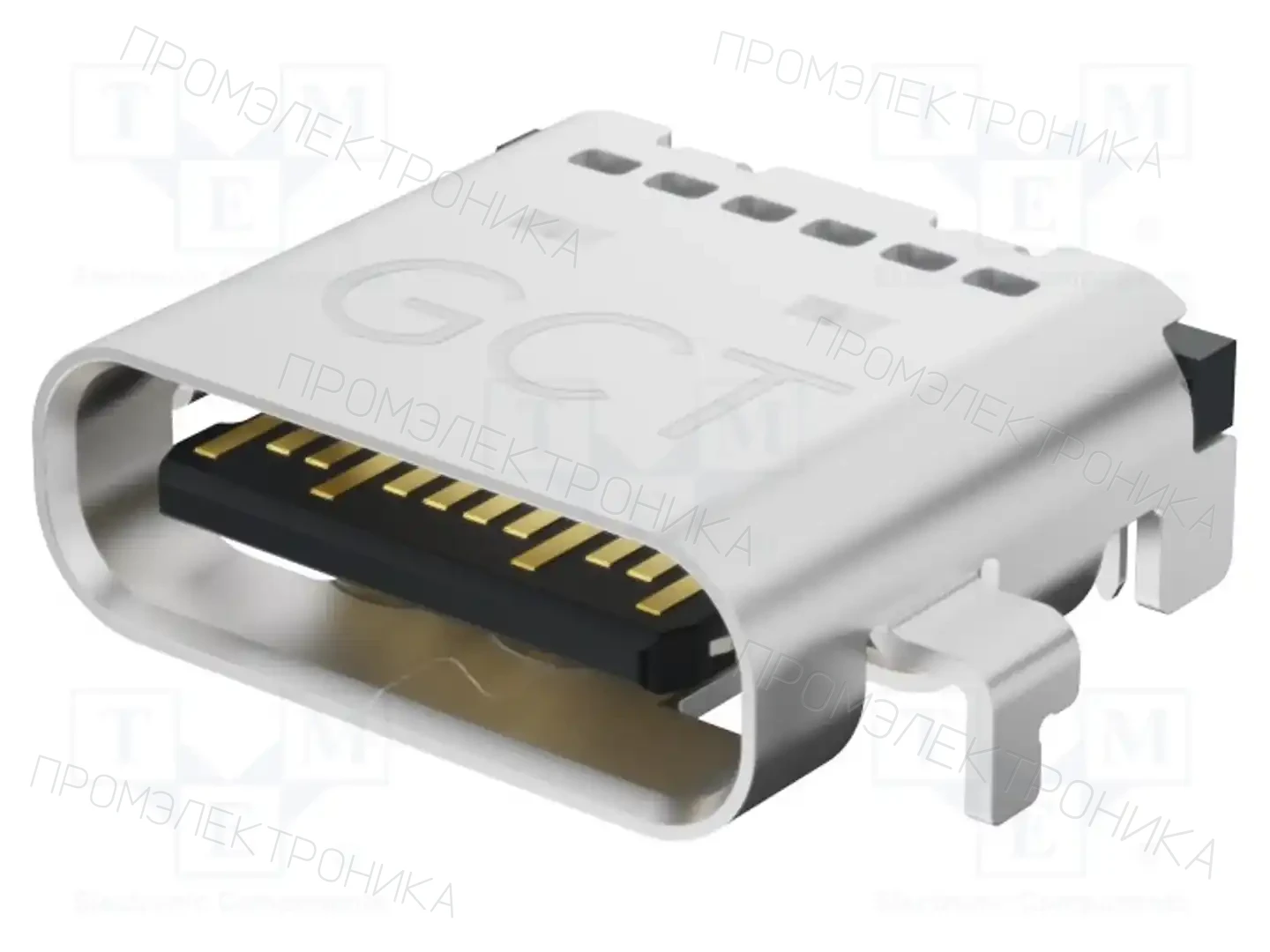GCT USB4525-03-A — Разъeмы USB и IEEE1394