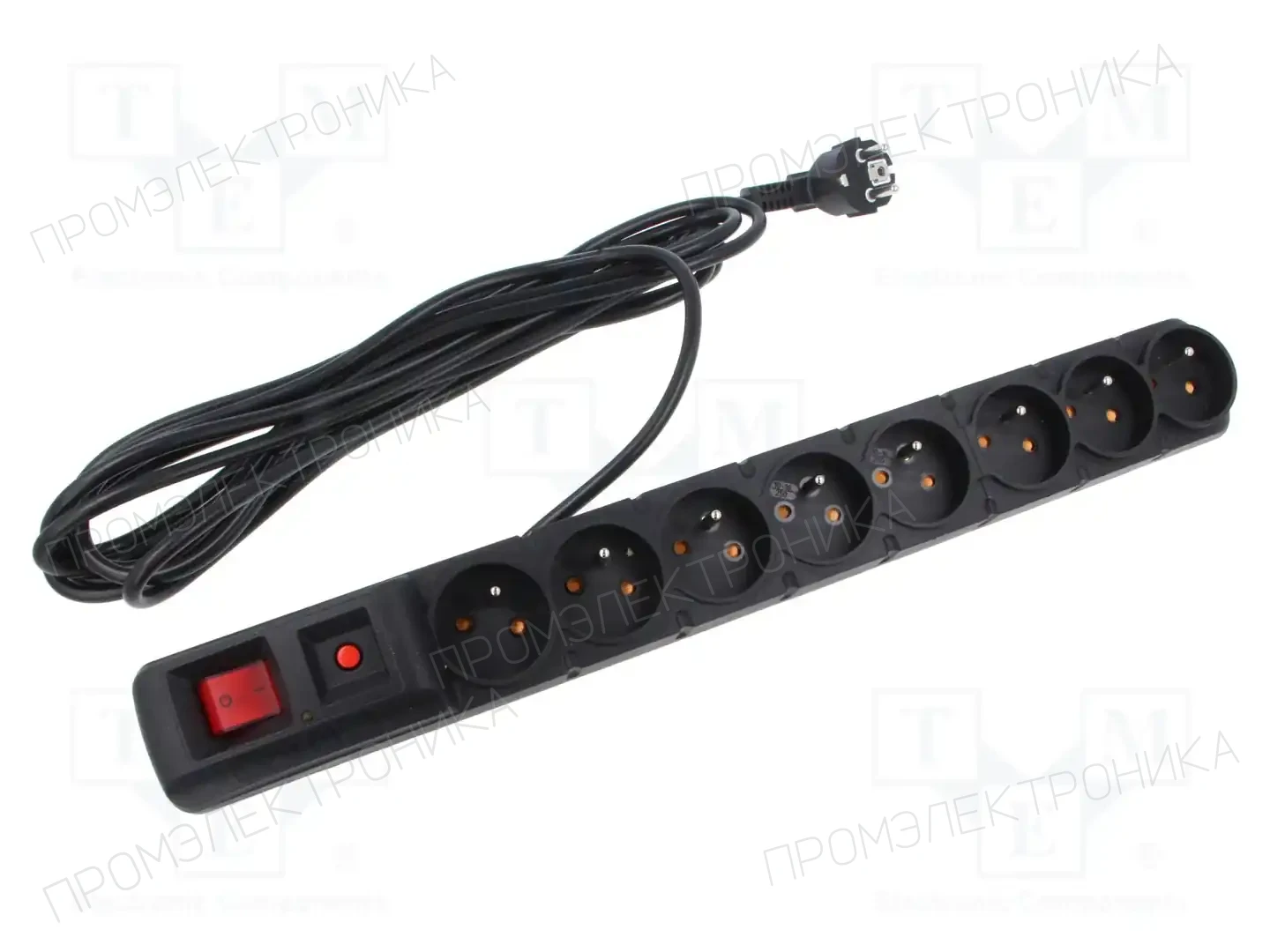 HSK DATA ACAR S8 RACK 5M BLACK — Планки защиты от перенапряжения