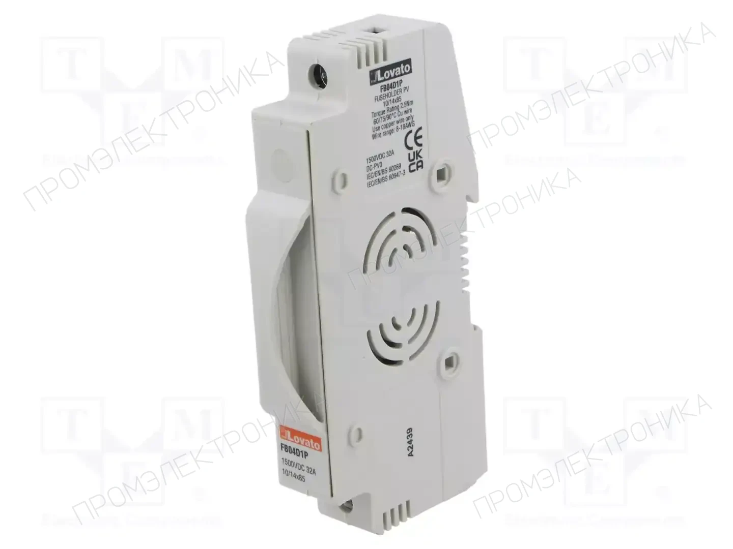 LOVATO ELECTRIC FB04D1P — Гнезда предохранительные на DIN-рейку