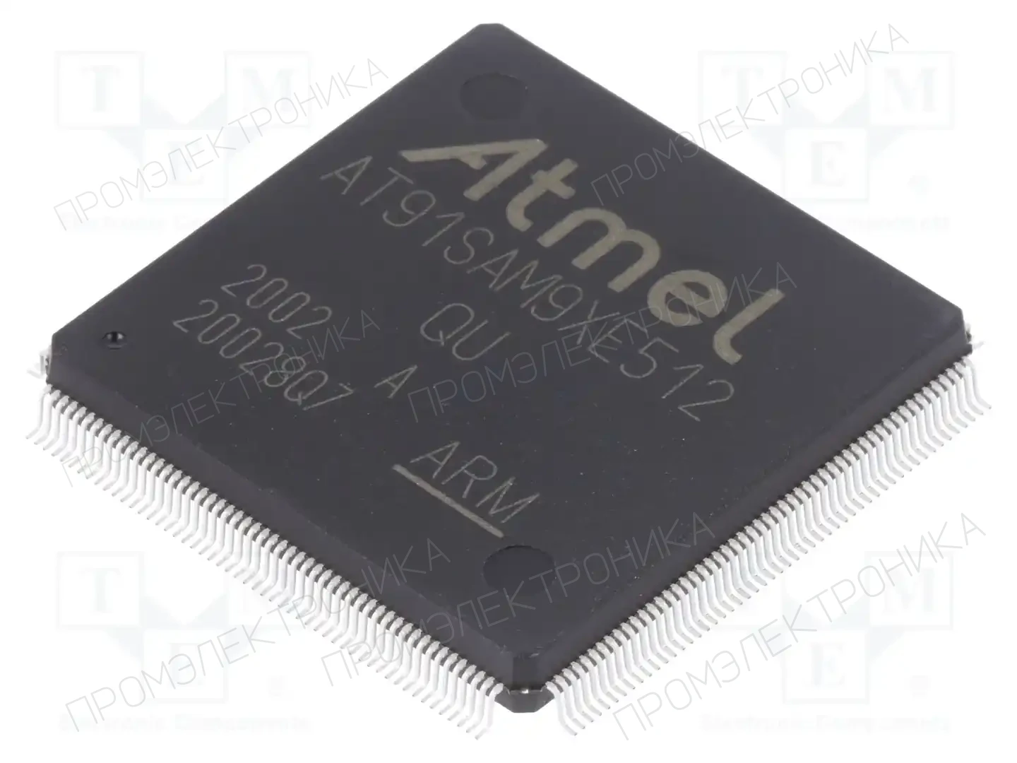 Microchip Technology AT91SAM9XE512B-QU — Микропроцессоры Microchip