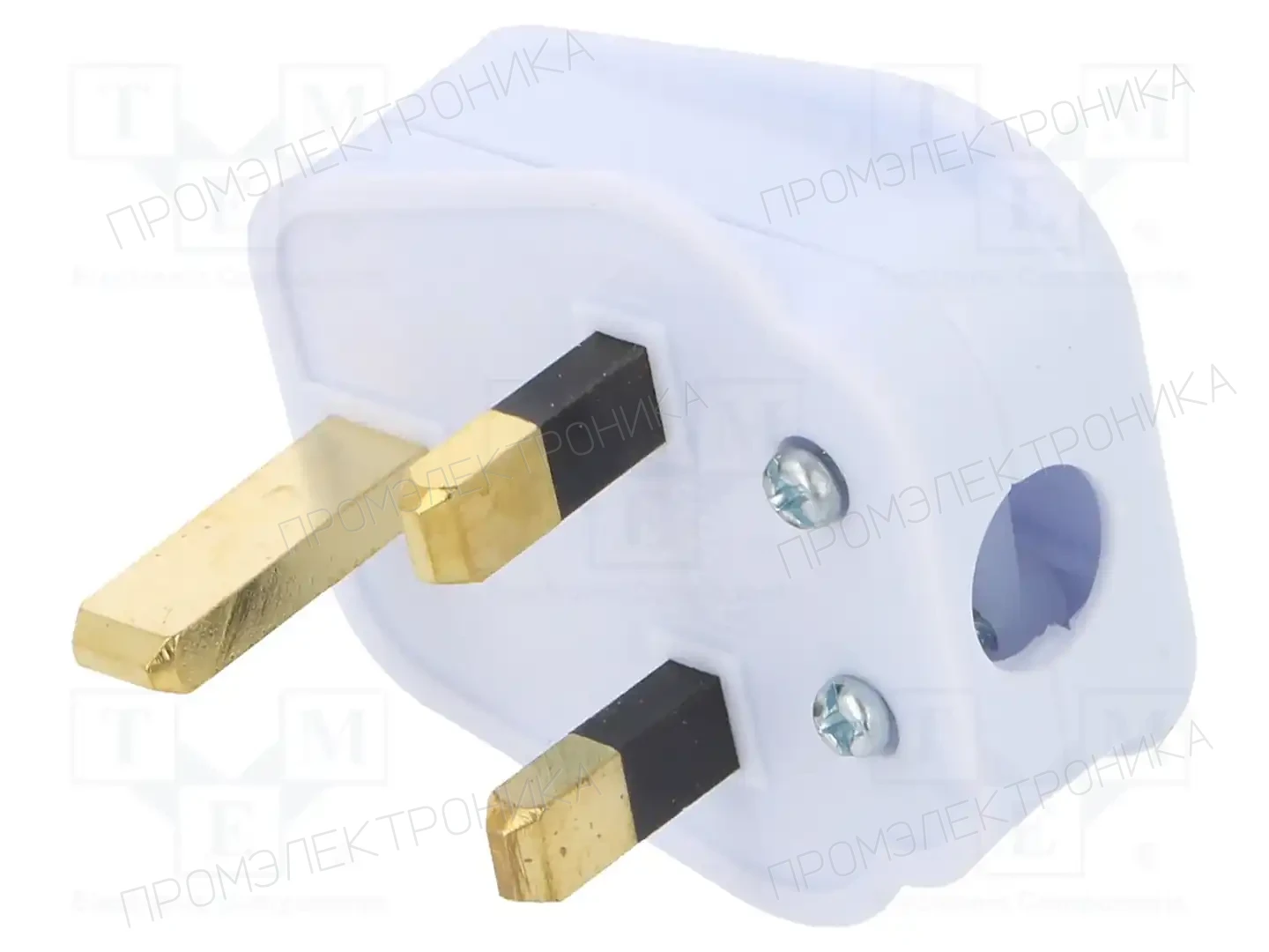 LIAN DUNG LT-327 5A PLUG WHT — Однофазные сетевые разъемы