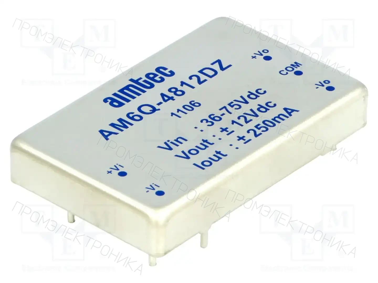 AIMTEC AM6Q-4812DZ — Преобразователи DC/DC