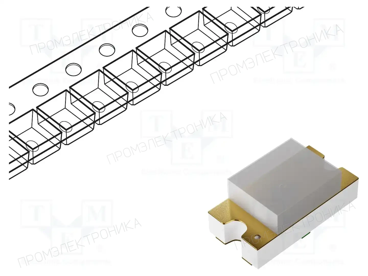 LUCKYLIGHT S190PIRC-1BX — Инфракрасные LEDы