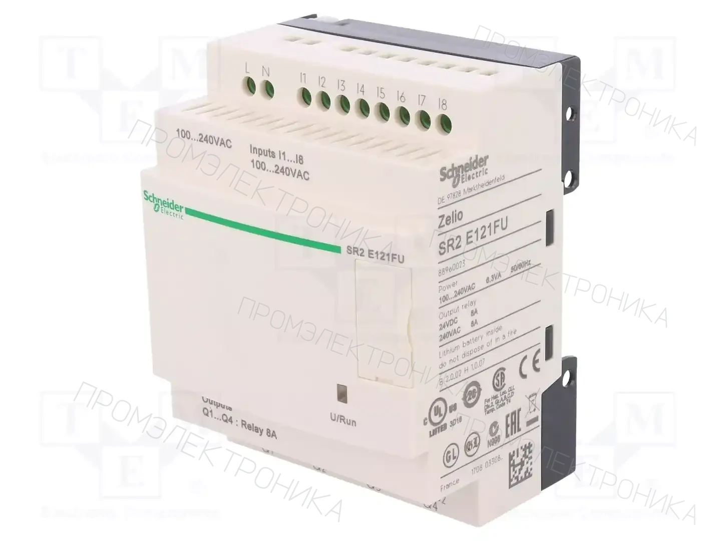 SCHNEIDER ELECTRIC SR2E121FU — Реле прогр. основные модули