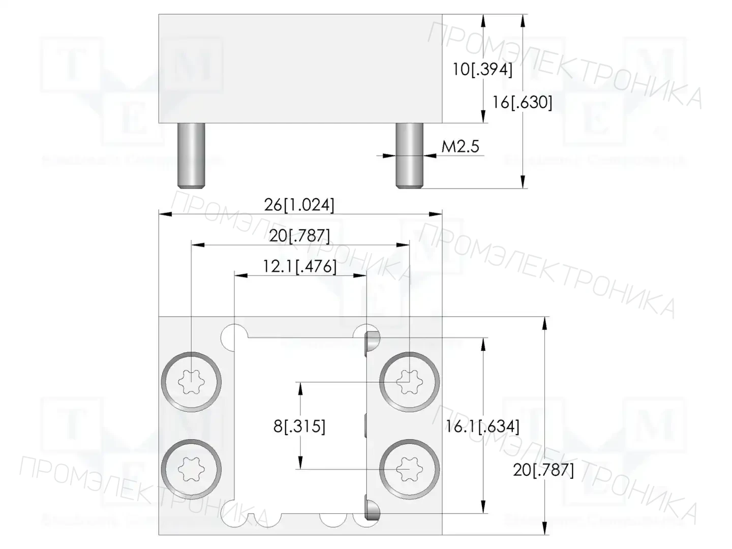 INGUN KS-802HMTD-4 — Гнёзда для измерительных щупов