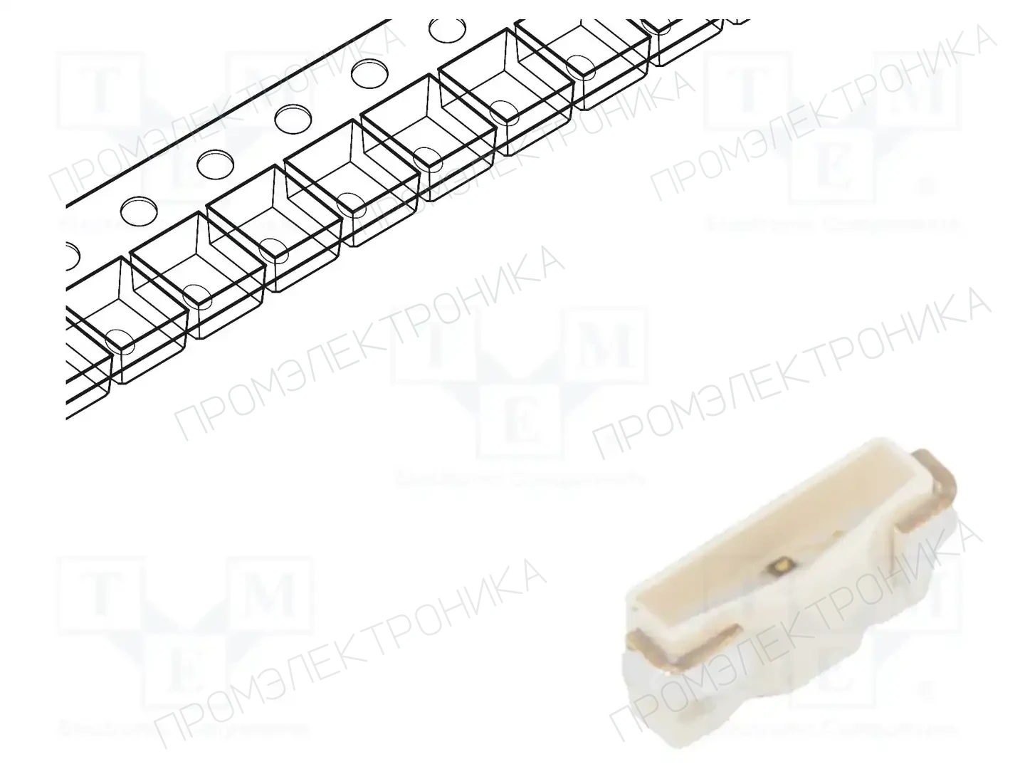 LUMEX SML-LXR2808SYC-TR — Светодиоды SMD цветные