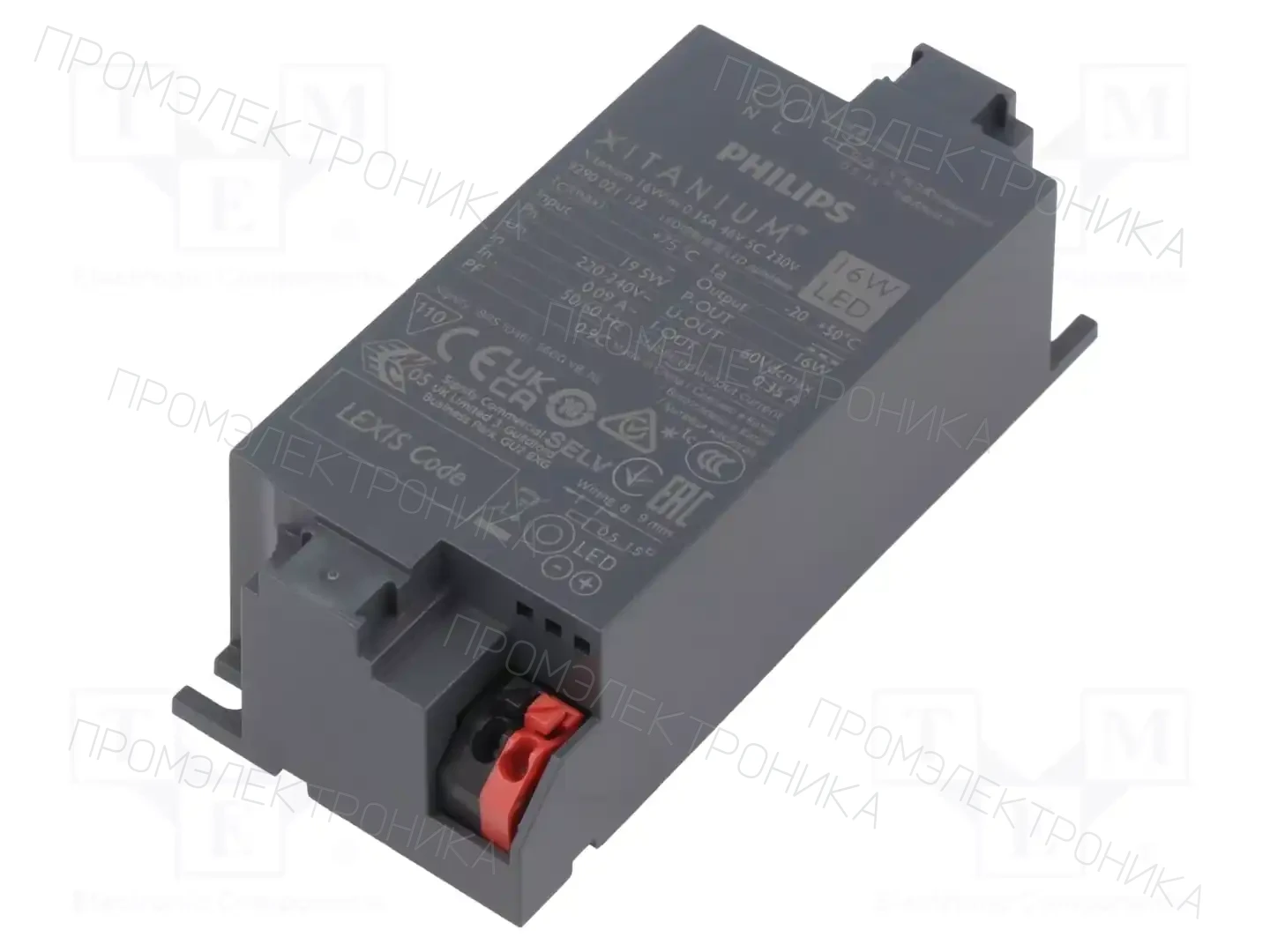PHILIPS XITANIUM 16W/M 0.35A 46V SC 230V — Блоки питания для LED