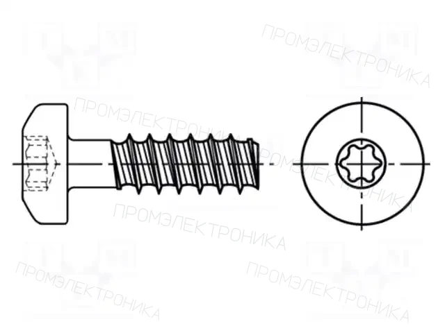 BOSSARD 3265744 — Шурупы