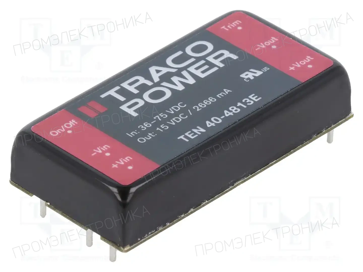 TRACO POWER TEN 40-4813E — Преобразователи DC/DC
