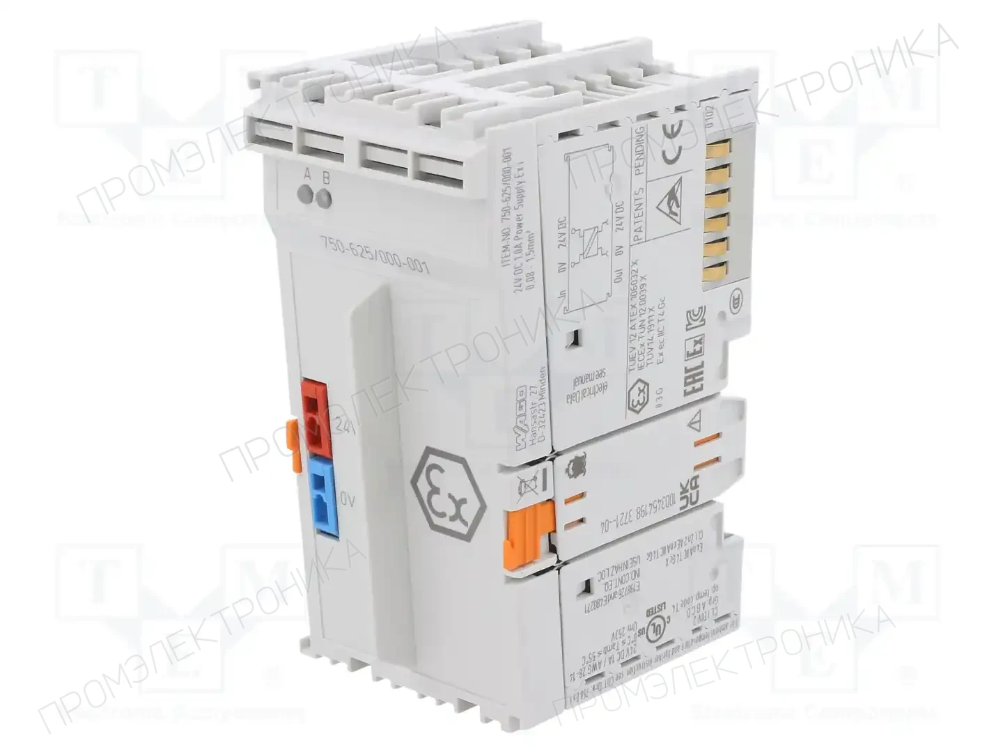 WAGO 750-625/000-001 — Контроллеры PLC