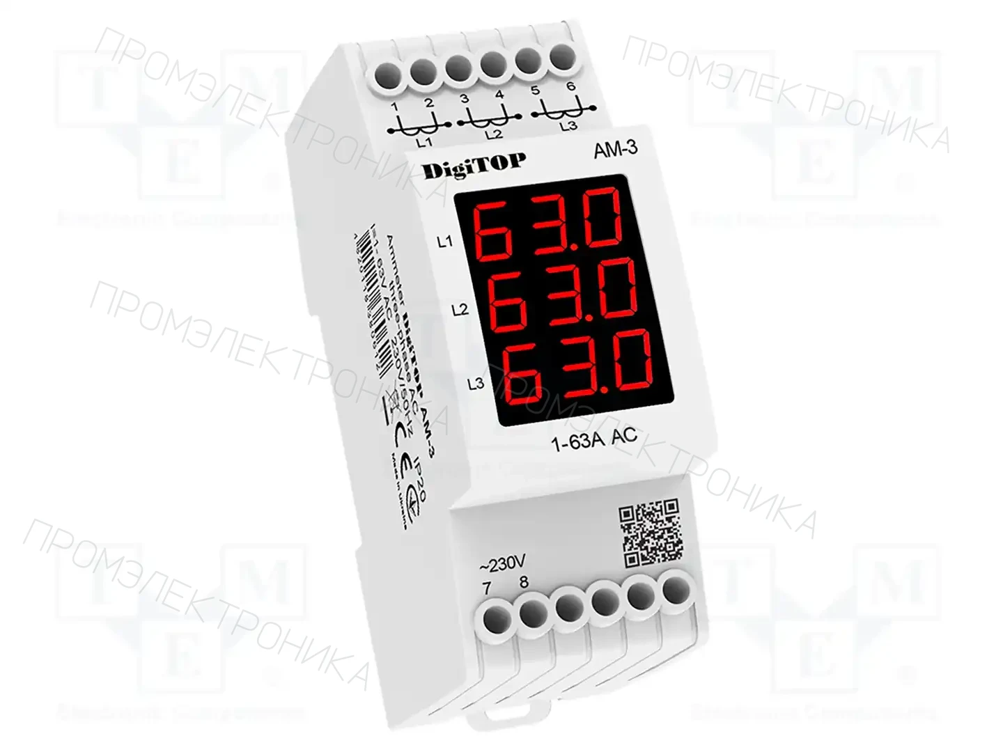 DIGITOP ELECTRIC AM-3 — Амперметры