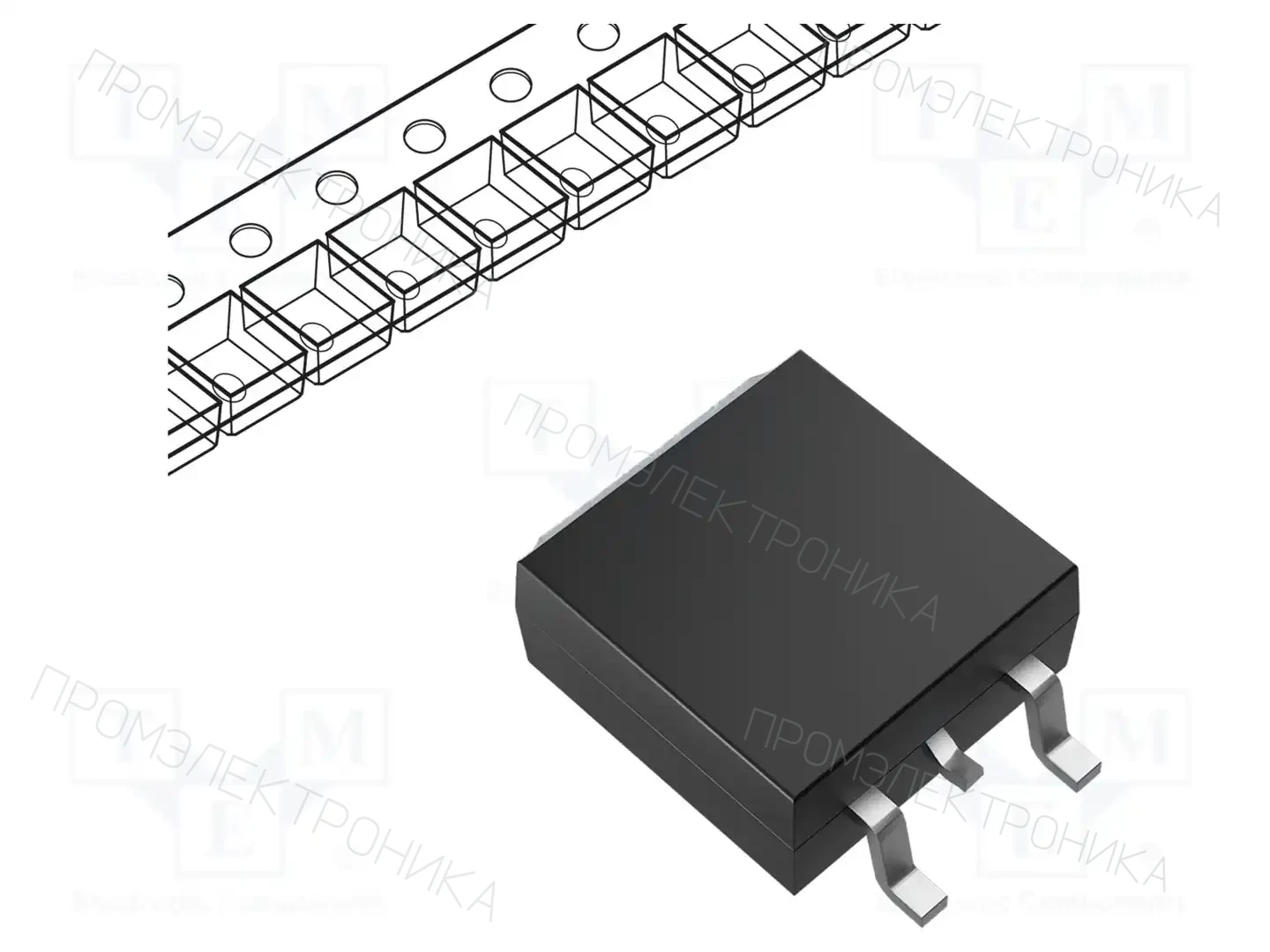 STMicroelectronics L78M24ACDT-TR — Стабилизаторы напряжения нерегулируемые