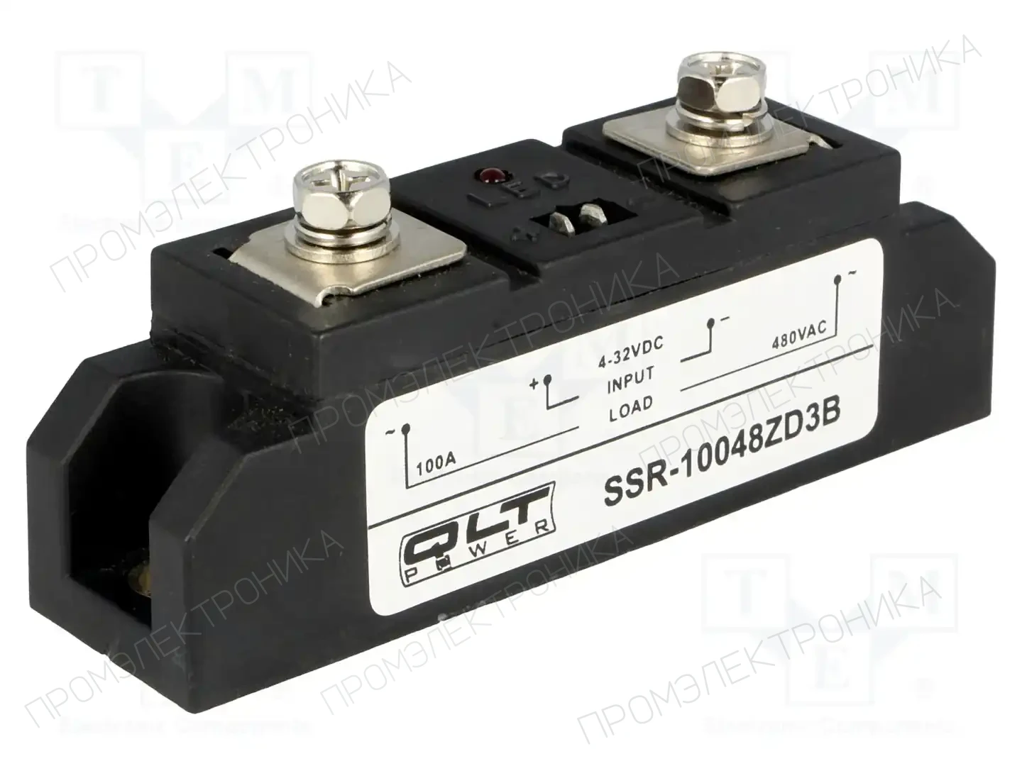 QLT POWER SSR-10048ZD3B — Реле SSR однофазные