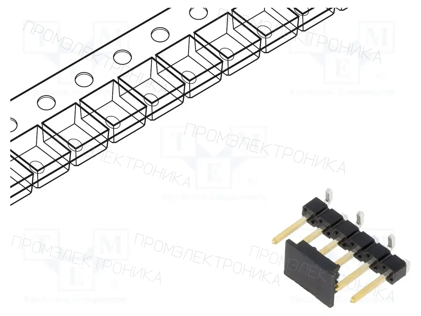AMPHENOL COMMUNICATIONS SOLUTIONS 95293-101A06LF — Штекерные планки и гнезда