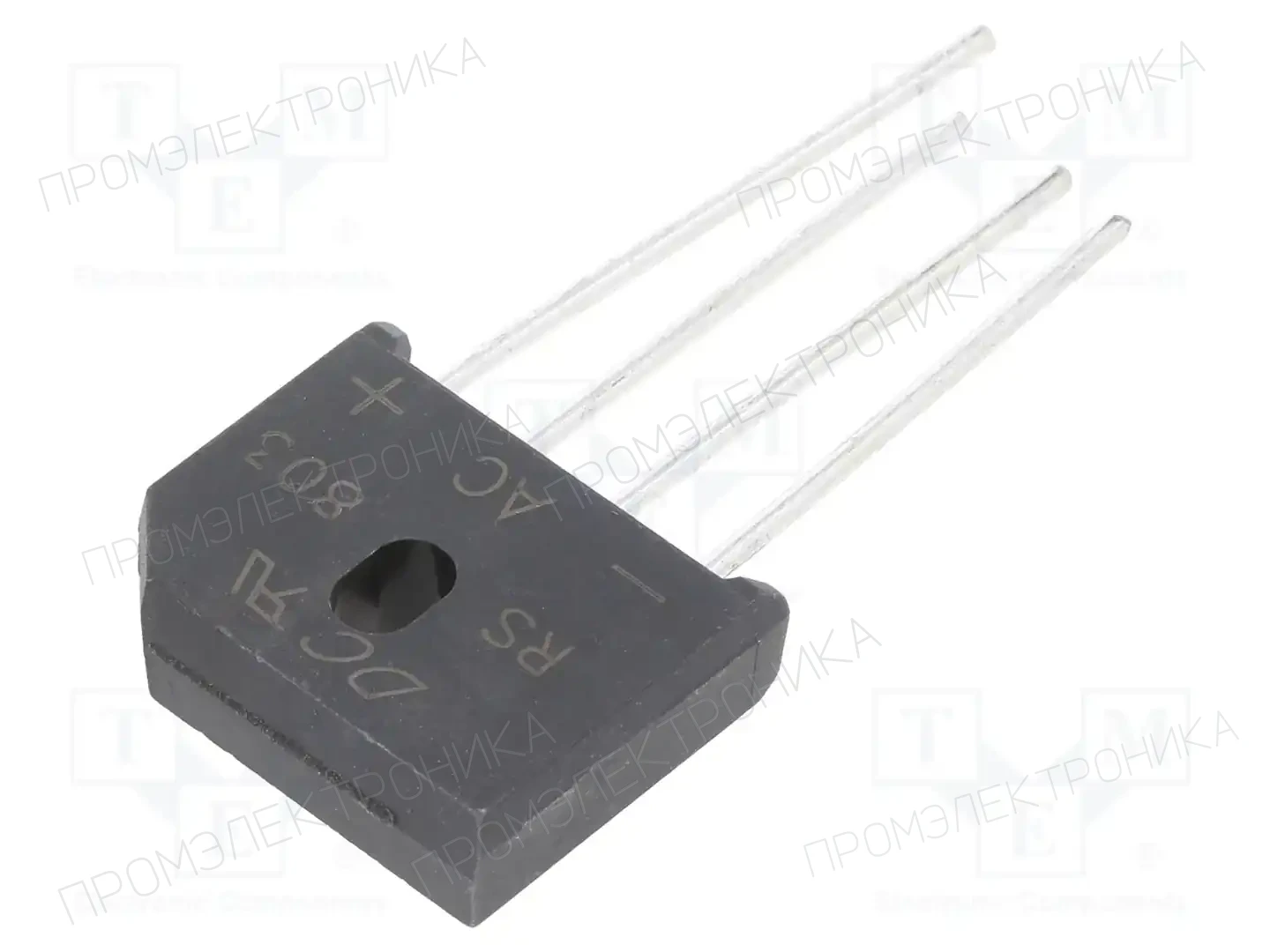 DC COMPONENTS RS803 — Однофазные мосты диодные плоские