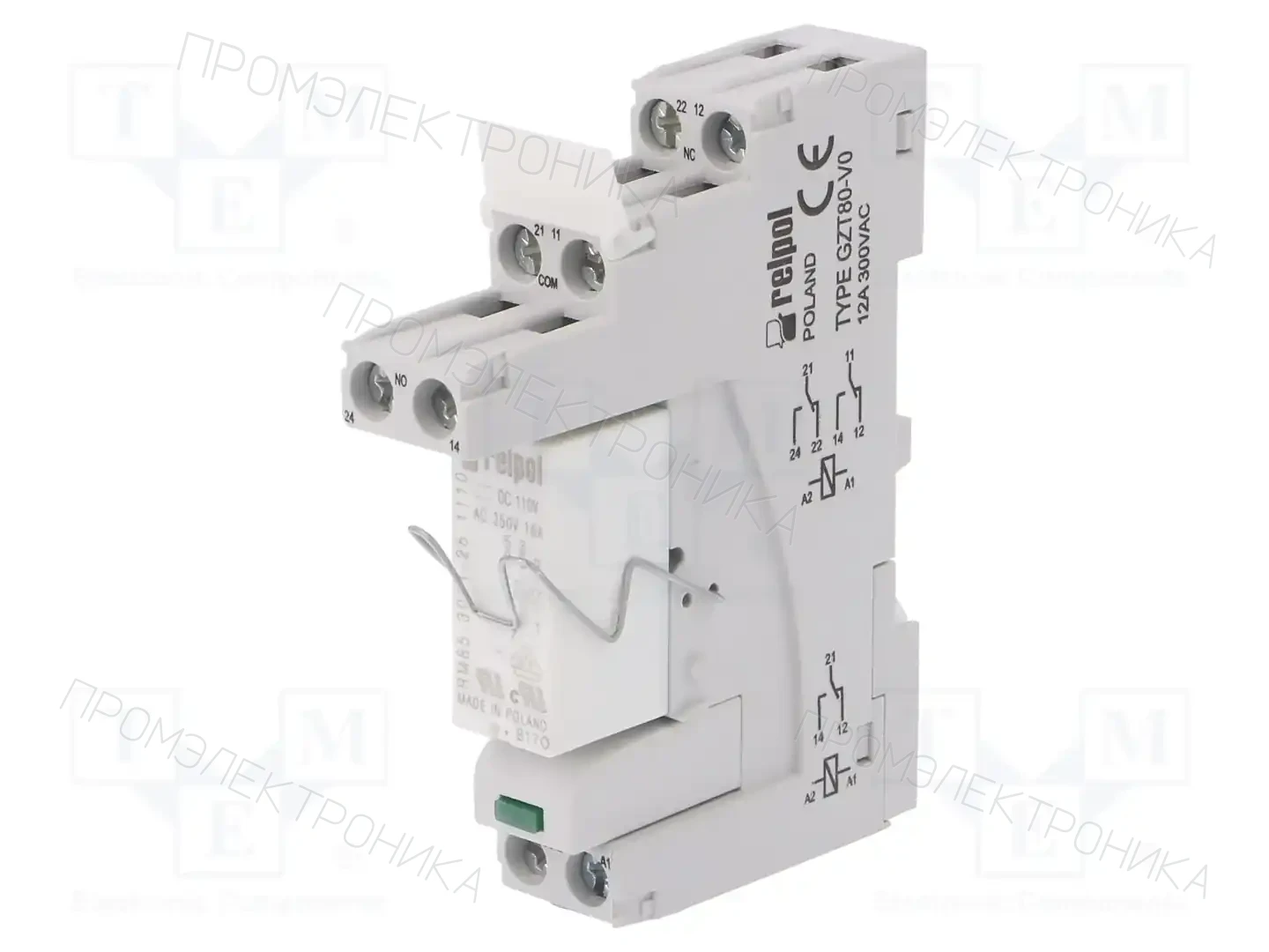 RELPOL PI85T-110DC-M43G-TS-3011-V0 — Реле электромагн. - наборы