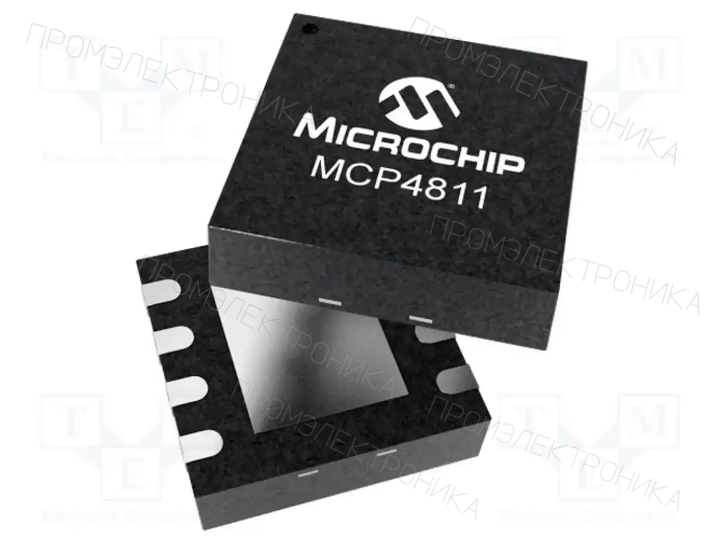 Microchip Technology MCP4811-E/MC — Преобразователи D/A - микросхемы