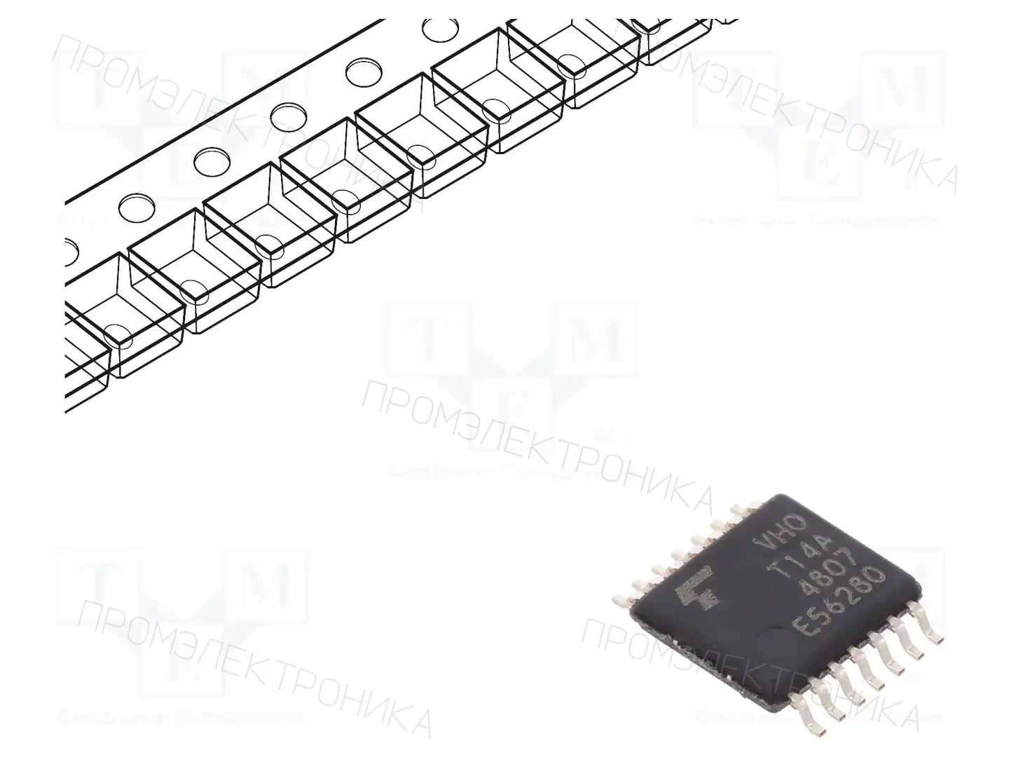 TOSHIBA 74VHCT14AFT(BJ) — Ворота, инверторы