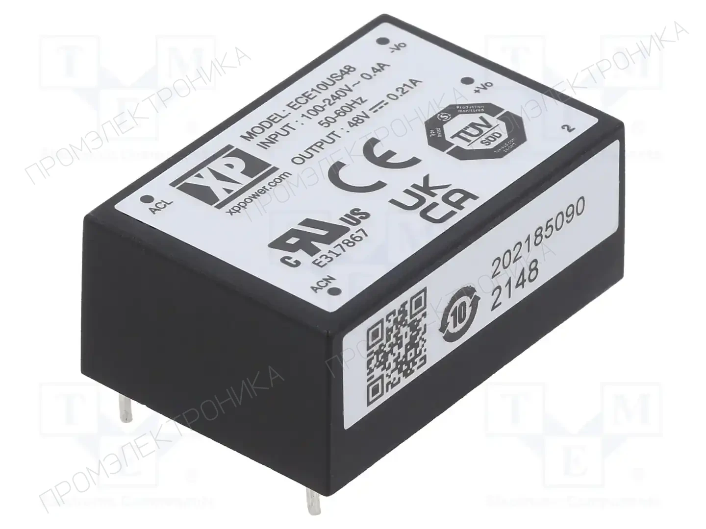 XP POWER ECE10US48 — Преобразователи AC/DC для PCB