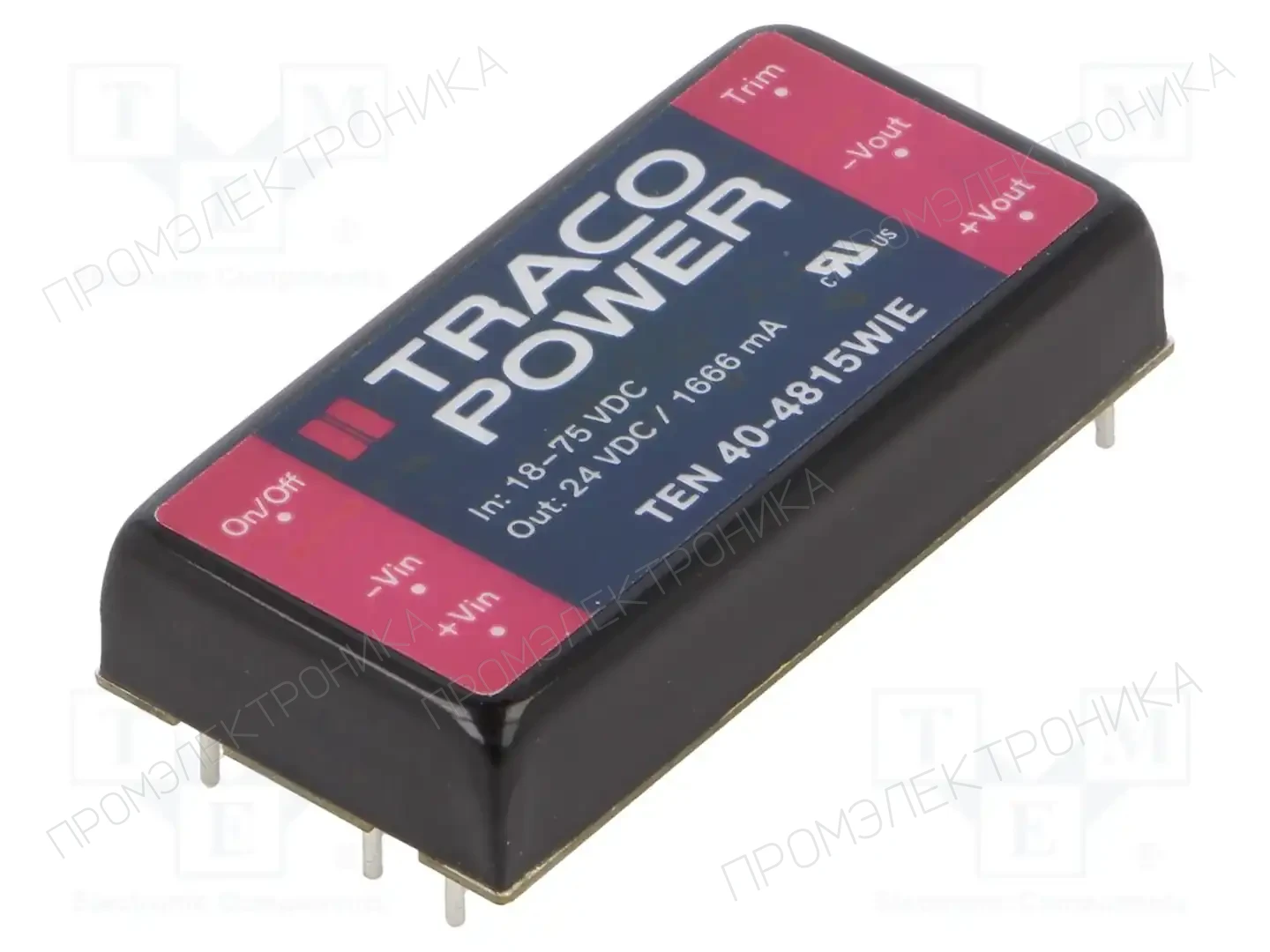 TRACO POWER TEN 40-4815WIE — Преобразователи DC/DC
