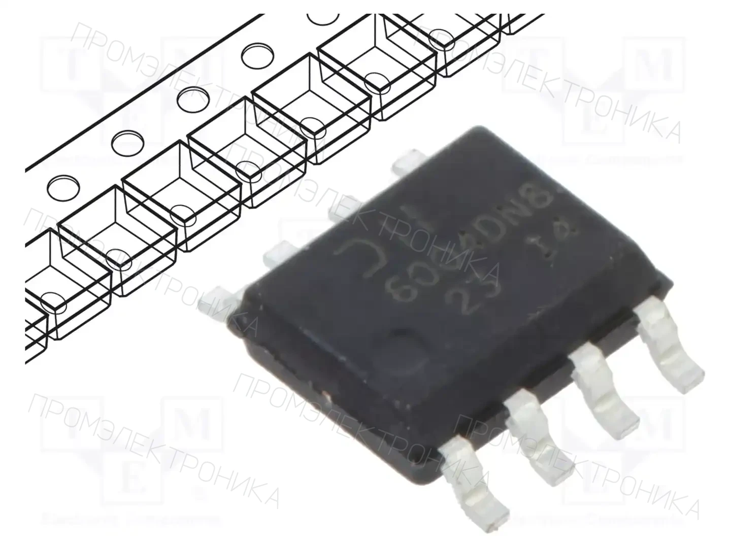 DIODES INCORPORATED ZXMS6004DN8-13 — Выключатели - микросхемы