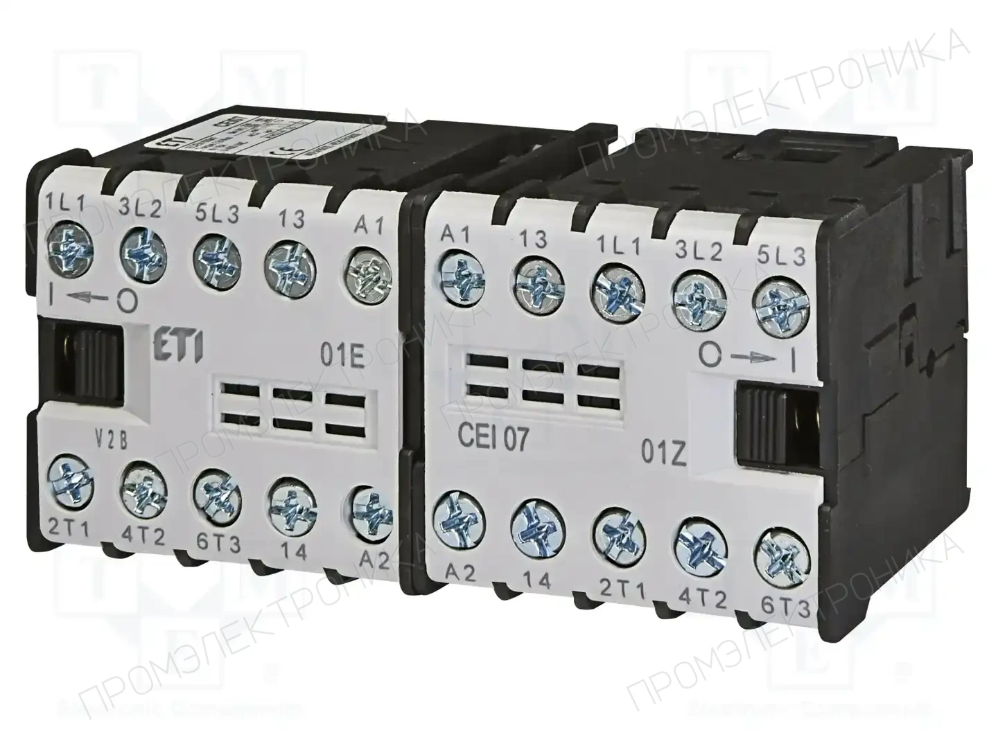 ETI POLAM CEI07.01-24V-50/60HZ — Контакторы - главные модули