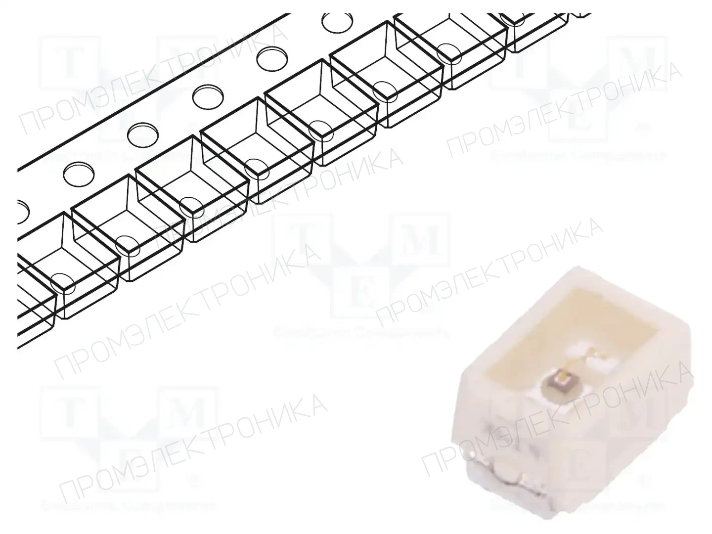 ams OSRAM LY M676-Q2T1-26 — Светодиоды SMD цветные