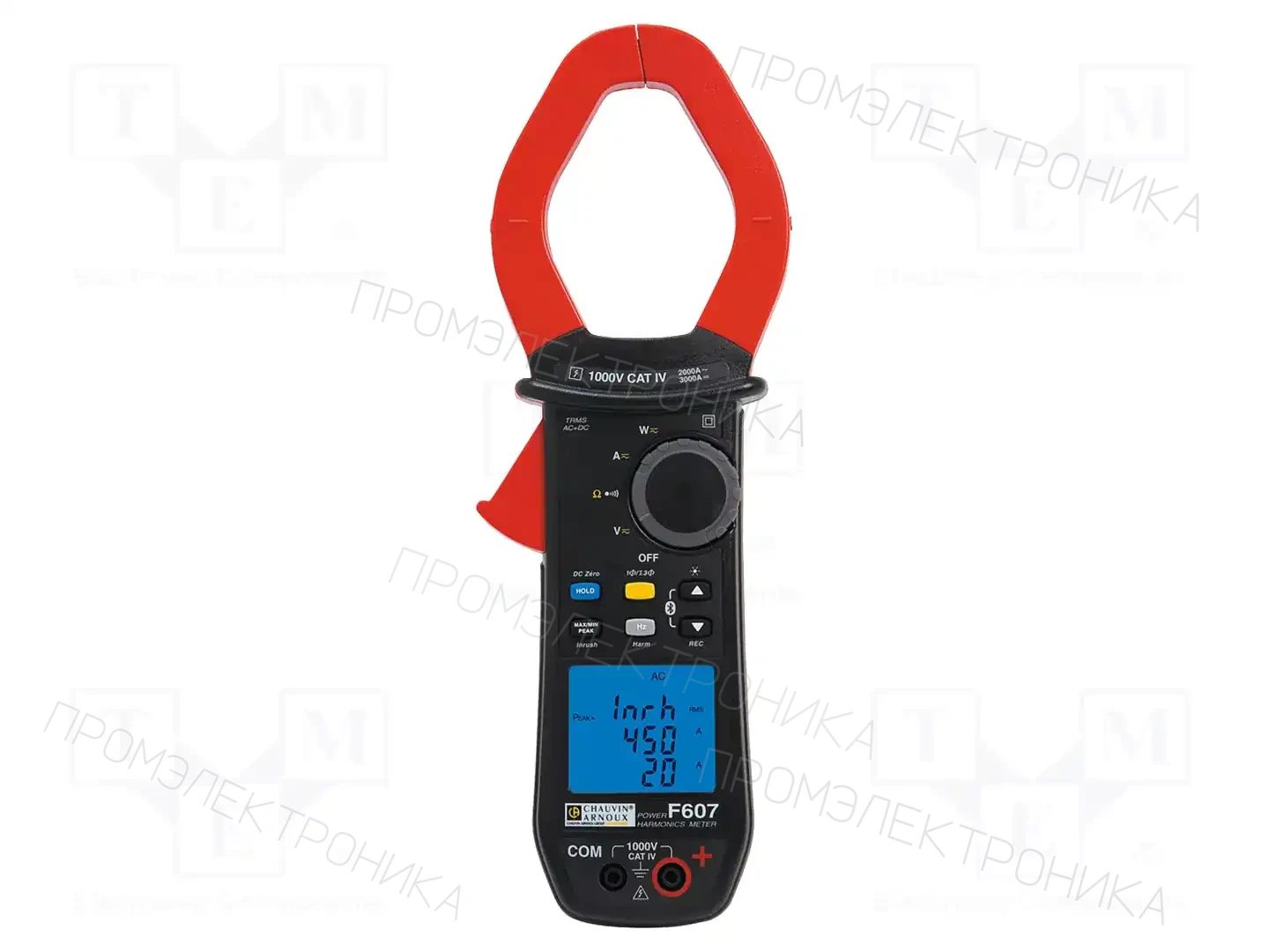 CHAUVIN ARNOUX F607 — Измерители и клещевые насадки AC/DC