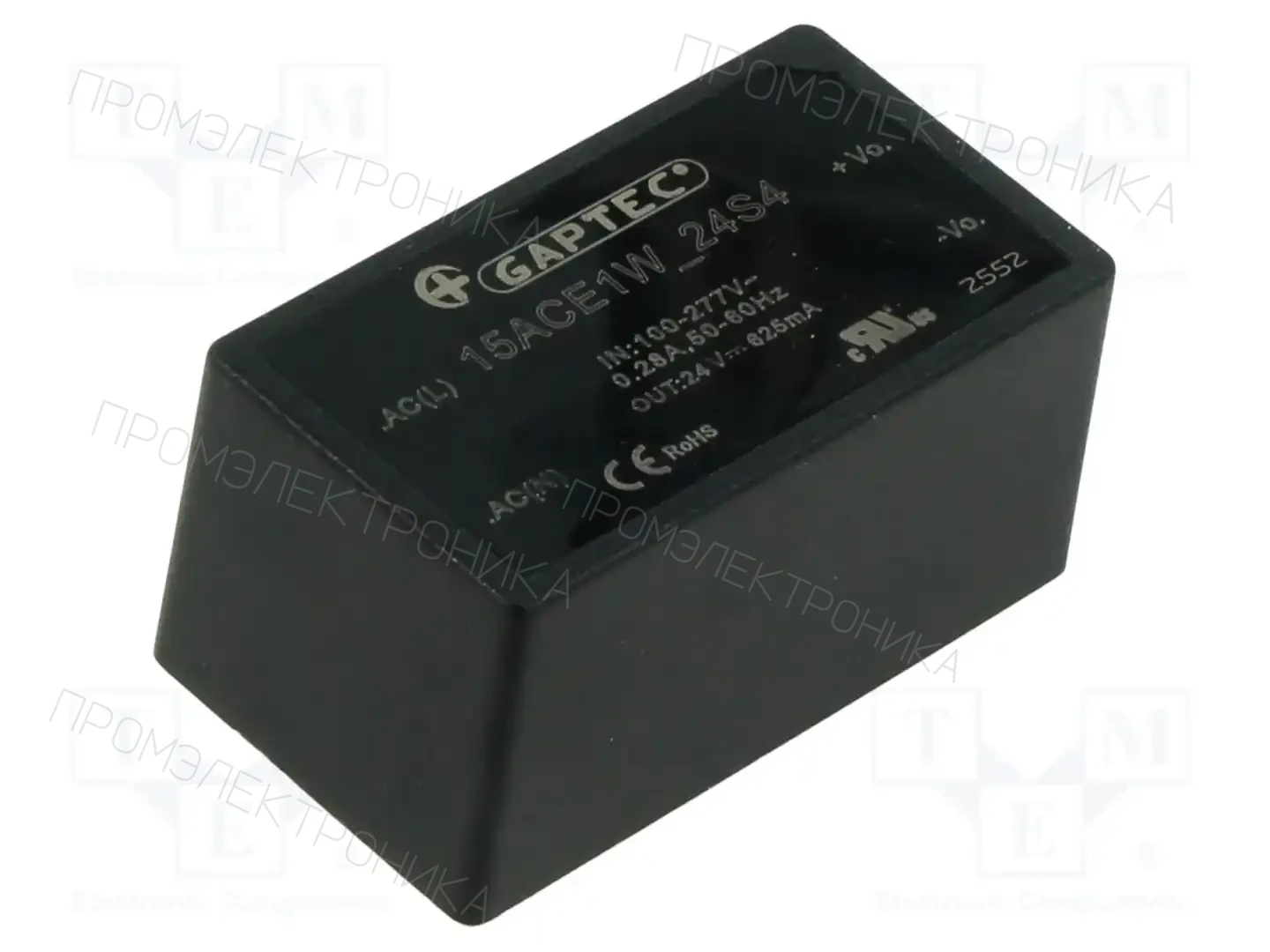 GAPTEC Electronic 15ACE1W_24S4 — Преобразователи AC/DC для PCB