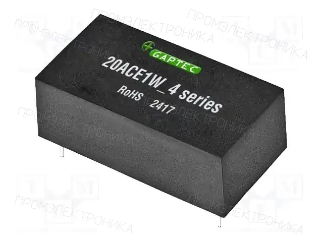 GAPTEC Electronic 20ACE1W_12S4 — Преобразователи AC/DC для PCB