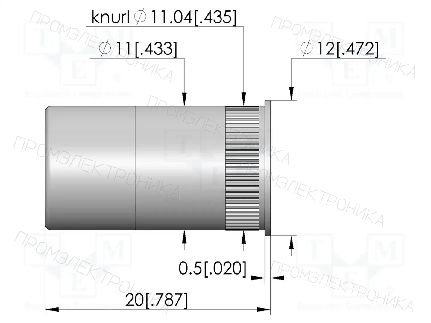 INGUN KS-61260035M-R — Гнёзда для измерительных щупов