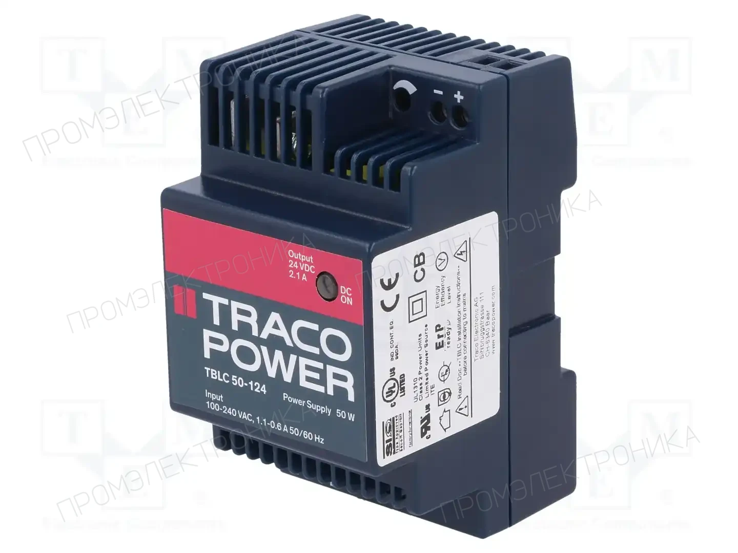 TRACO POWER TBLC 50-124 — Блоки питания на DIN-рейку