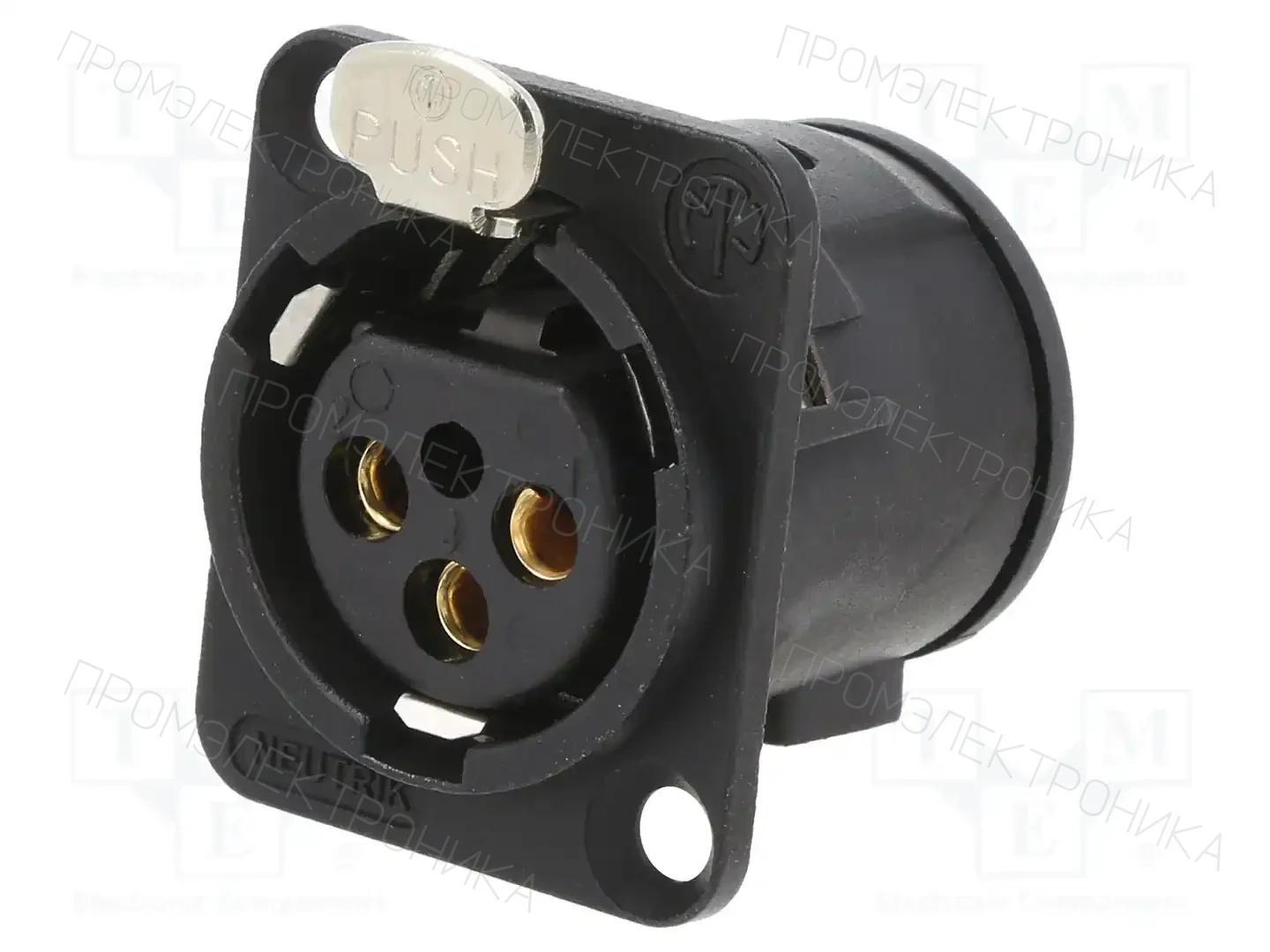 NEUTRIK NC3FD-V-B — Разъeмы XLR