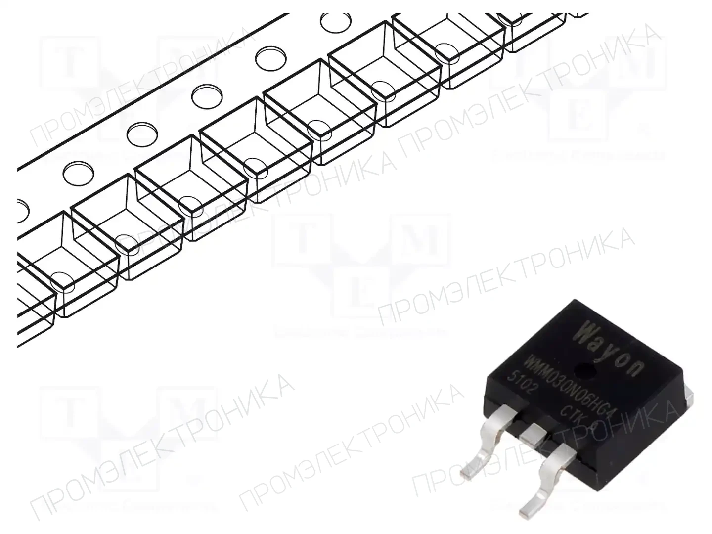 WAYON WMM030N06HG4 — Транзисторы с каналом N SMD