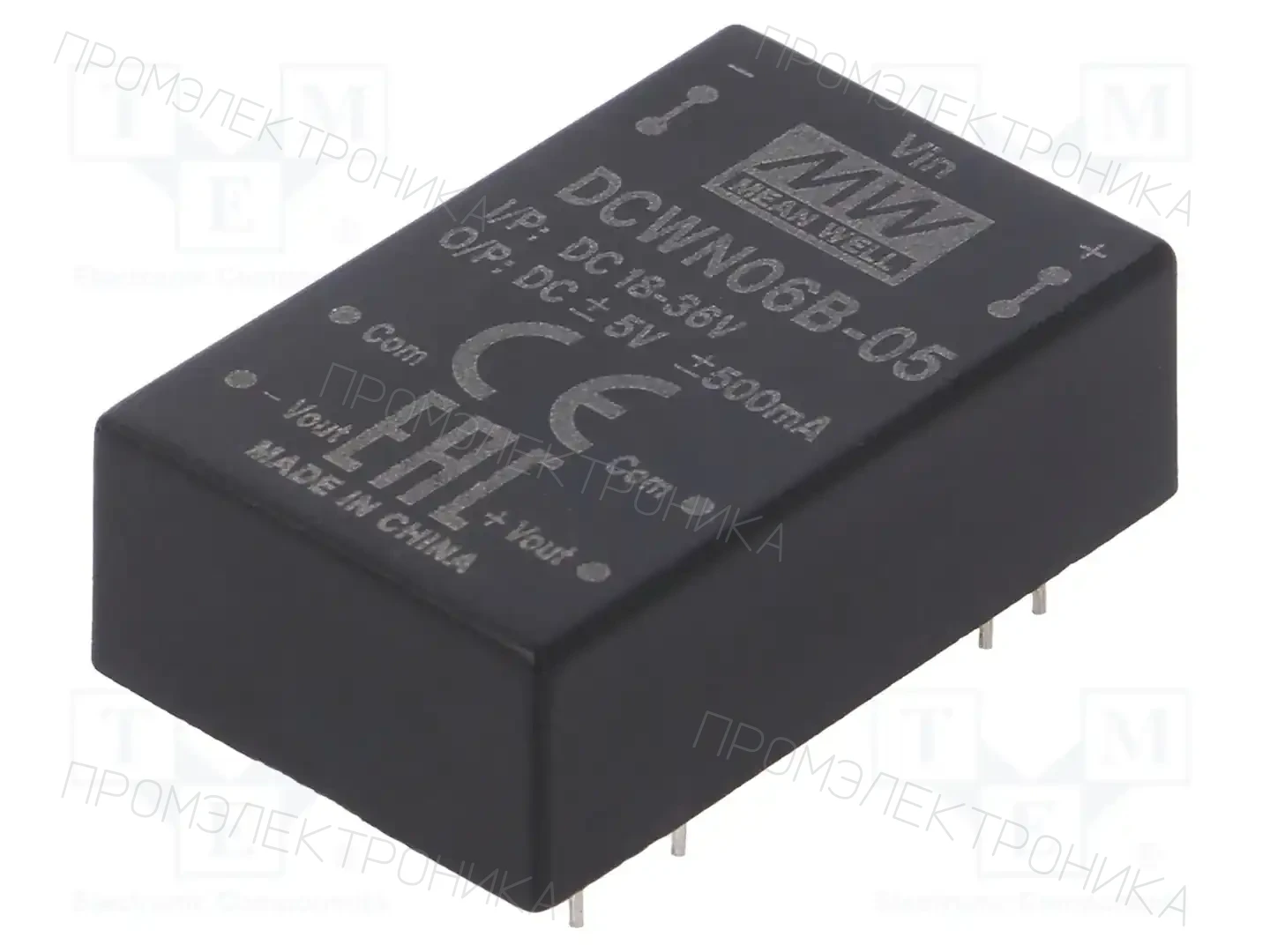 MEAN WELL DCWN06B-05 — Преобразователи DC/DC