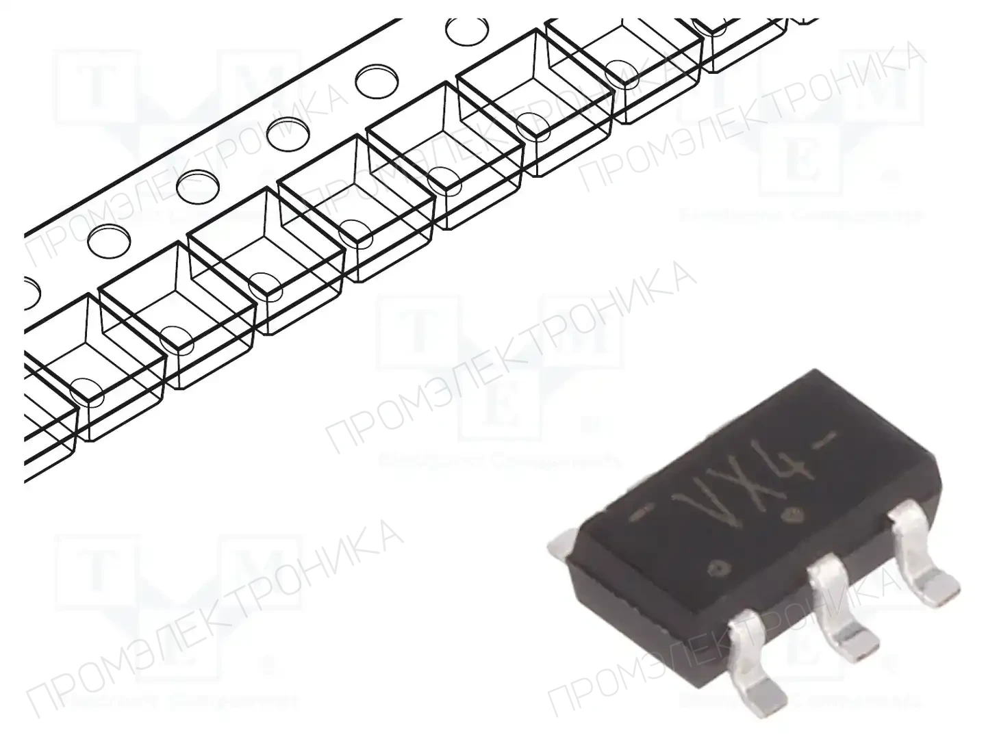 NEXPERIA 74LVC1GX04GV,125 — Ворота, инверторы