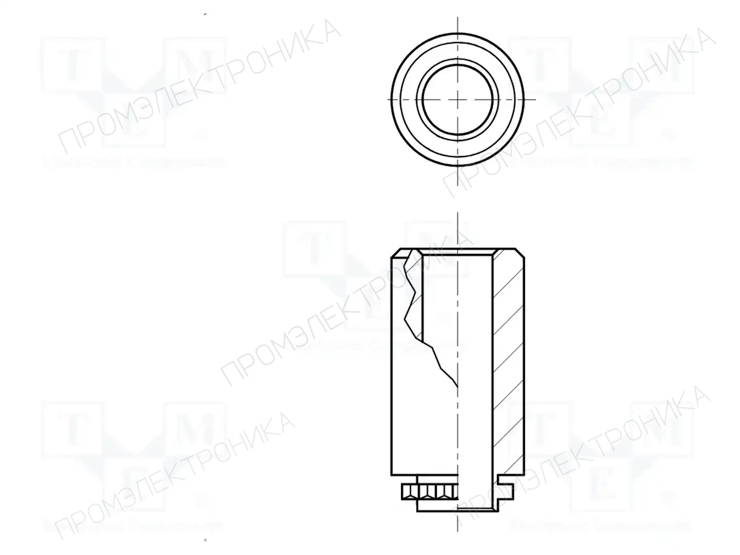 KEYSTONE 4850 — Элементы дистанционные металлические