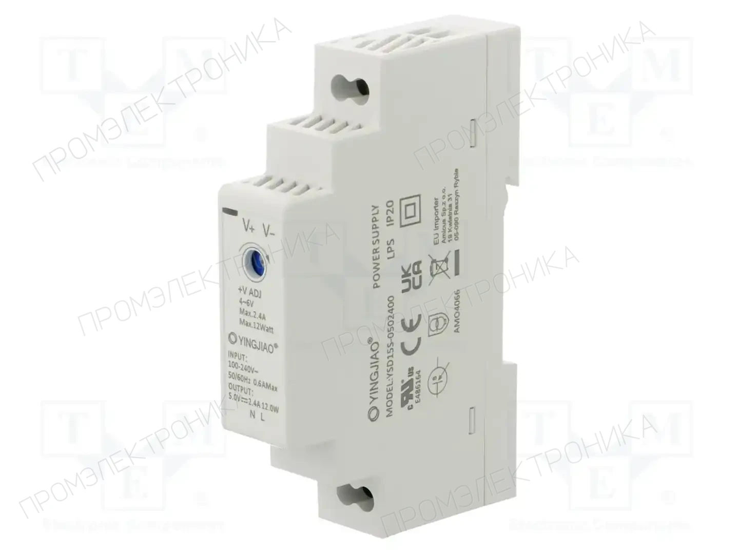 YINGJIAO YSD15S-0502400 — Блоки питания на DIN-рейку
